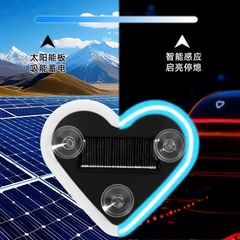 Đèn led hình trái tim chạy bằng năng lượng mặt trời Cảm Biến thông minh sạch USB