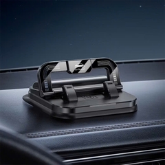 Giá đỡ điện thoại ô tô bảng điều khiển đa năng, xoay 360 độ, giá đỡ điện thoại di động có biển số