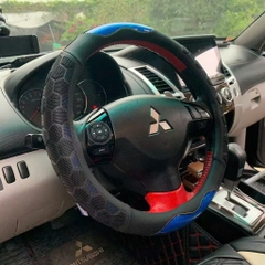 Bọc vô lăng Lưới Carbon Tổ Ong Cao Cấp tròn 38