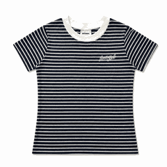 [NEW ARRIVAL] Áo Thun Baby Tee Cotton Sọc Thêu Logo INSOMNIA  - TS081