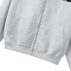 Áo Hoodie Zip 2 Da Form Boxy INSOMNIA Thêu Đắp Chữ Athlete - HD011