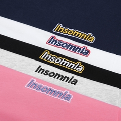 [NEW ARRIVAL] Áo Thun Local Brand INSOMNIA Form Boxy Thêu Xù Ver4 250Gsm Cotton - TS061