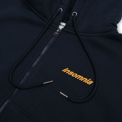 [NEW ARRIVAL] Áo Khoác Nỉ Bông Hoodie Zip INSOMNIA Form Boxy Cánh Dơi - HD015