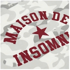 [NEW ARRIVAL] Áo Thun Boxy Camo MAISON DE INSOMNIA Club 250Gsm Cotton - TS075