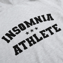 Áo Hoodie Zip 2 Da Form Boxy INSOMNIA Thêu Đắp Chữ Athlete - HD011
