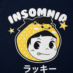 [NEW ARRIVAL] Áo Thun Boxy Phối Cổ Lucky Girl INSOMNIA CLUB 250Gsm Cotton - TS068