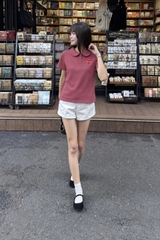 [NEW ARRIVAL] Áo Polo Baby Tee Thun Borip Thêu ISMA Form Basic - TS093