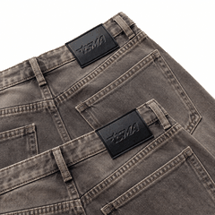 Quần Jean Wash INSOMNIA Ống Suông Rộng Unisex - PS020