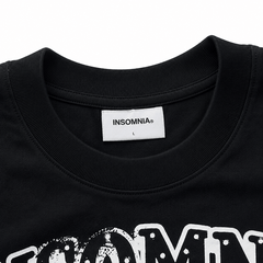 [NEW ARRIVAL] Áo Thun Boxy Mustang Edition Họa Tiết INSOMNIA Đính Cườm Thủ Công 250Gsm Cotton - TS062