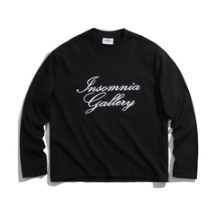 [NEW ARRIVAL] Áo Thun Tay Dài Long Sleeve Thêu 3D INSOMNIA Gallery Form Boxy - TS064