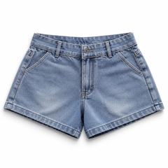 [NEW ARRIVAL] Quần Short Jean Nữ Denim Mood Cạp Trễ INSOMNIA - PS034