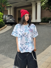 [NEW ARRIVAL] Áo Thun Boxy Camo MAISON DE INSOMNIA Club 250Gsm Cotton - TS075