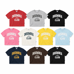 [NEW ARRIVAL] Áo Thun Boxy INSOMNIA CLUB Local Brand Unisex - TS057