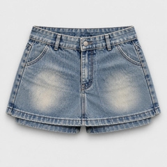[NEW ARRIVAL] Quần Jean Giả Váy INSOMNIA Urban Chic Mini Skort Form Chữ A Tôn Dáng - PS035