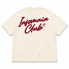 Áo Thun Boxy 280GSM Thêu Xù Ver 2 INSOMNIA Unisex Local Brand - TS029
