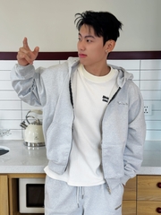 [NEW ARRIVAL] Áo Khoác Hoodie Zip Nỉ Cua 420GSM INSOMNIA Logo Kim Loại Form Boxy Cánh Dơi Unisex - HD017