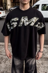 Áo Thun Boxy 280GSM Thêu Camo ISMA Unisex Local Brand - TS044