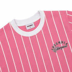 [NEW ARRIVAL] Áo Thun Boxy Cotton Sọc Bóng Chày 