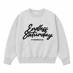 Áo Nỉ Sweater Thêu Xù Endless Saturday INSOMNIA Form Boxy Chất Nỉ Bông Nam Nữ Unisex - HD007