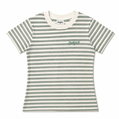 [NEW ARRIVAL] Áo Thun Baby Tee Cotton Sọc Thêu Logo INSOMNIA  - TS081