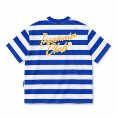 [NEW ARRIVAL] Áo Thun Sọc Thêu Đắp Chữ INSOMNIA Form Boxy Unisex - TS059