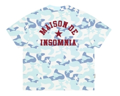 [NEW ARRIVAL] Áo Thun Boxy Camo MAISON DE INSOMNIA Club 250Gsm Cotton - TS075