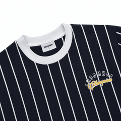 [NEW ARRIVAL] Áo Thun Boxy Cotton Sọc Bóng Chày 