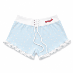 [NEW ARRIVAL] Quần Short Nữ Hoạ Tiết Chấm Bi Thêu 