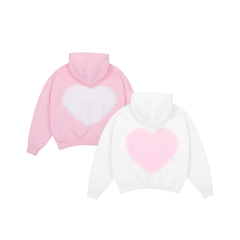 Áo Khoác Hoodie Zip Big Heart INSOMNIA Form Boxy Chất Nỉ Bông Cao Cấp - HD009