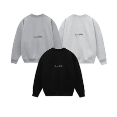 [NEW ARRIVAL] Áo Nỉ Bông Sweater Thêu INSOMNIA Gallery Form Boxy Unisex - HD016