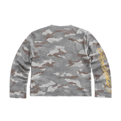 [NEW ARRIVAL] Áo Thun Tay Dài Camo Cotton Waffle Form Boxy Unisex - TS089
