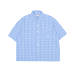 Áo Sơ Mi Caro Thêu Form Boxy Nam Nữ Unisex INSOMNIA - TS056