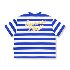 [NEW ARRIVAL] Áo Thun Sọc Thêu Đắp Chữ INSOMNIA Form Boxy Unisex - TS059