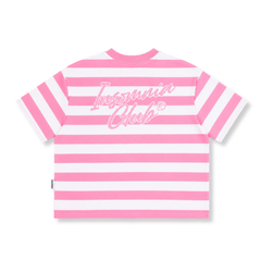 [NEW ARRIVAL] Áo Thun Sọc Thêu Đắp Chữ INSOMNIA Form Boxy Unisex - TS059