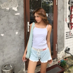 [NEW ARRIVAL] Quần Short Nữ Hoạ Tiết Chấm Bi Thêu 