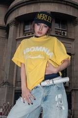 Áo Thun Boxy 280GSM Thêu Xù Ver 3 INSOMNIA Unisex Local Brand - TS032
