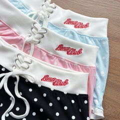 [NEW ARRIVAL] Quần Short Nữ Hoạ Tiết Chấm Bi Thêu 