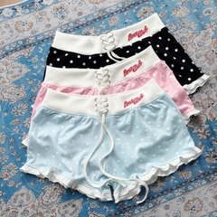 [NEW ARRIVAL] Quần Short Nữ Hoạ Tiết Chấm Bi Thêu 