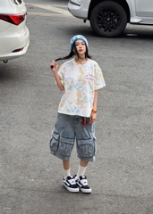 [NEW ARRIVAL] Áo Thun Boxy Camo MAISON DE INSOMNIA Club 250Gsm Cotton - TS075
