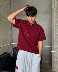 [NEW ARRIVAL] Áo Polo Cotton Waffle Basic Form Boxy Thêu Logo INSOMNIA - TS087