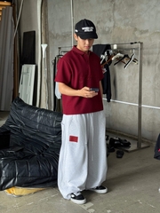 [NEW ARRIVAL] Áo Polo Cotton Waffle Basic Form Boxy Thêu Logo INSOMNIA - TS087