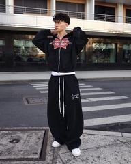 [NEW ARRIVAL]  Áo Khoác Hoodie Zip Nỉ Cua 420GSM In INSOMNIA Khóa Kéo Kim Loại Form Boxy Cánh Dơi Unisex - HD018