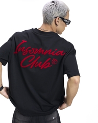 Áo Thun Boxy 280GSM Thêu Xù Ver 2 INSOMNIA Unisex Local Brand - TS029