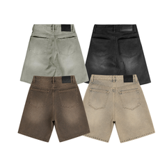 Quần Jean Wash INSOMNIA Form Lửng Ống Rộng Unisex - PS021