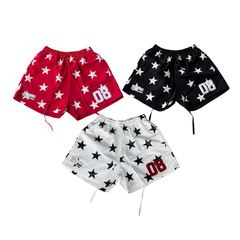 [NEW ARRIVAL] Quần Short Gió Nhăn Họa Tiết Ngôi Sao INSOMNIA 08 Form Ống Rộng Unisex - PS030