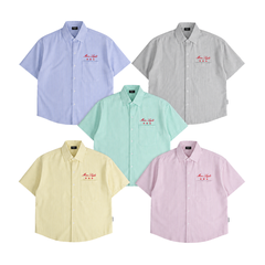 [BST HÈ 2026] Áo Sơ Mi Form Boxy INSOMNIA Moonlight Local Brand Unisex Oxford Shirt - TS020