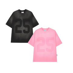 Áo Thun Wash Số 25 INSOMNIA Form Oversize Unisex - TS048