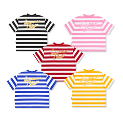 [NEW ARRIVAL] Áo Thun Sọc Thêu Đắp Chữ INSOMNIA Form Boxy Unisex - TS059