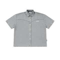 [NEW ARRIVAL] Áo Sơ Mi Denim Wash Form Boxy INSOMNIA CLUB - TS070