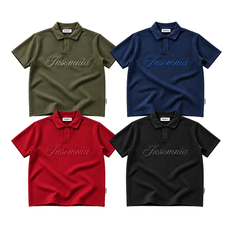 [NEW ARRIVAL] Áo Polo Cotton Waffle Basic Form Boxy Thêu Logo INSOMNIA - TS087